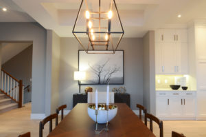 Interior Design work completed on a home in Calgary